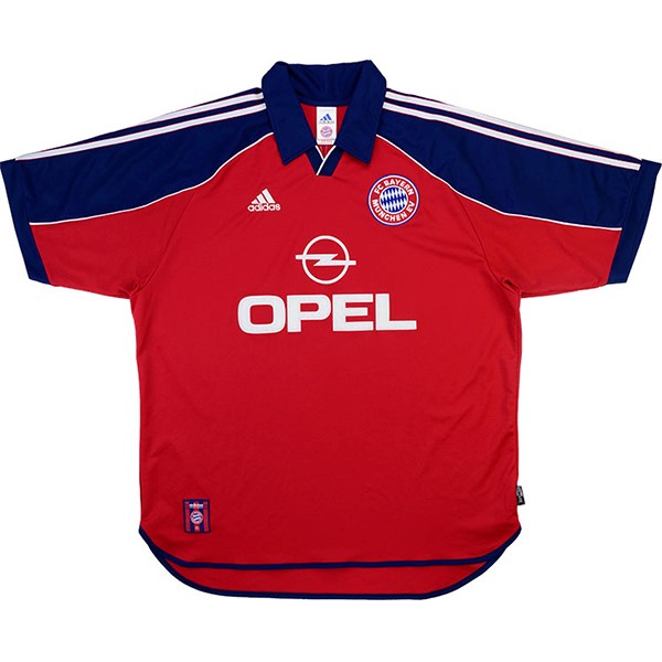 Camiseta Bayern Munich Primera equipo Retro 1999 2001 Rojo